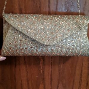 Beautiful Champagne Clutch